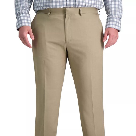 Haggar Other - Haggar Big Men Iron Free Premium Comfort Stretch Khaki Dress Pants 50x29